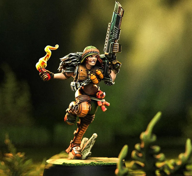 The Blaze Patrol, Elite Fireteam - Imperial Commando | Compatible with Tabletop Wargames