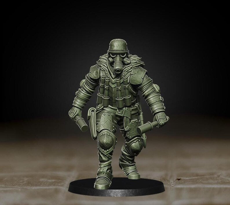 Cadaver Corps Infantry - Trench Warband Miniatures | Compatible with Tabletop Wargames