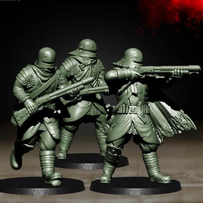 Yeomen Trench Shotgunners - Trench Warband Miniatures | Compatible with Tabletop Wargames