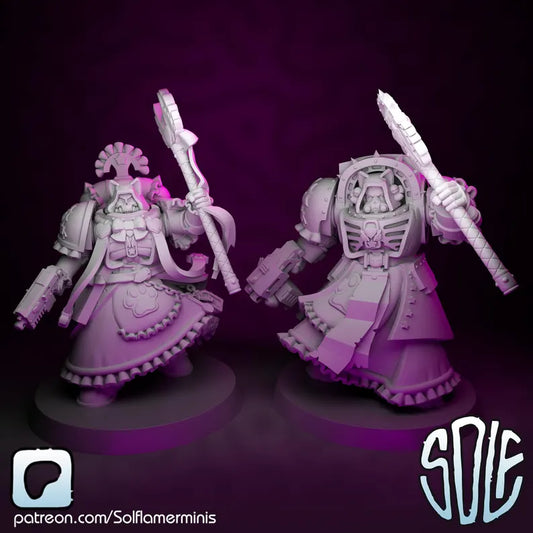 Chaplain - Maid Marines Miniatures | Compatible with Tabletop Wargames