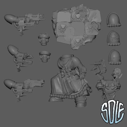 Apothecary - Maid Marines Miniatures | Compatible with Tabletop Wargames
