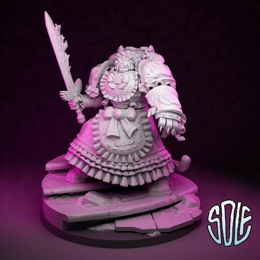 Nekona Primarch - Maid Marines Miniatures | Compatible with Tabletop Wargames