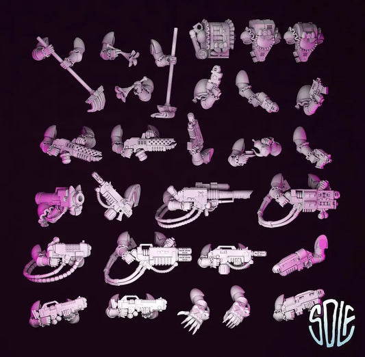 Battleline Weapon Pack - Maid Marines Miniatures | Compatible with Tabletop Wargames