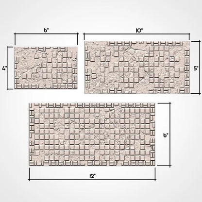 ABANDONED RUINS GW – Complete Terrain Set for Skirmish Wargames | For D&D Campaigns & Tabletop Games