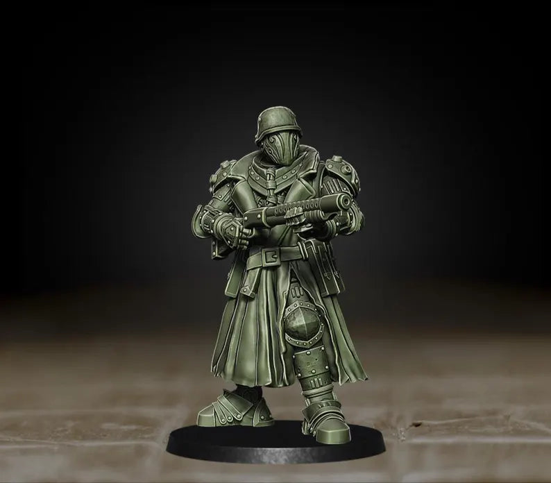 Cadaver Corps Artificial Infantry - Trench Warband Miniatures | Compatible with Tabletop Wargames