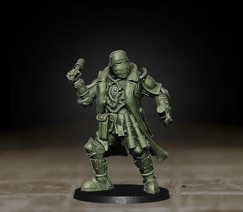 Cadaver Corps Artificial Infantry - Trench Warband Miniatures | Compatible with Tabletop Wargames
