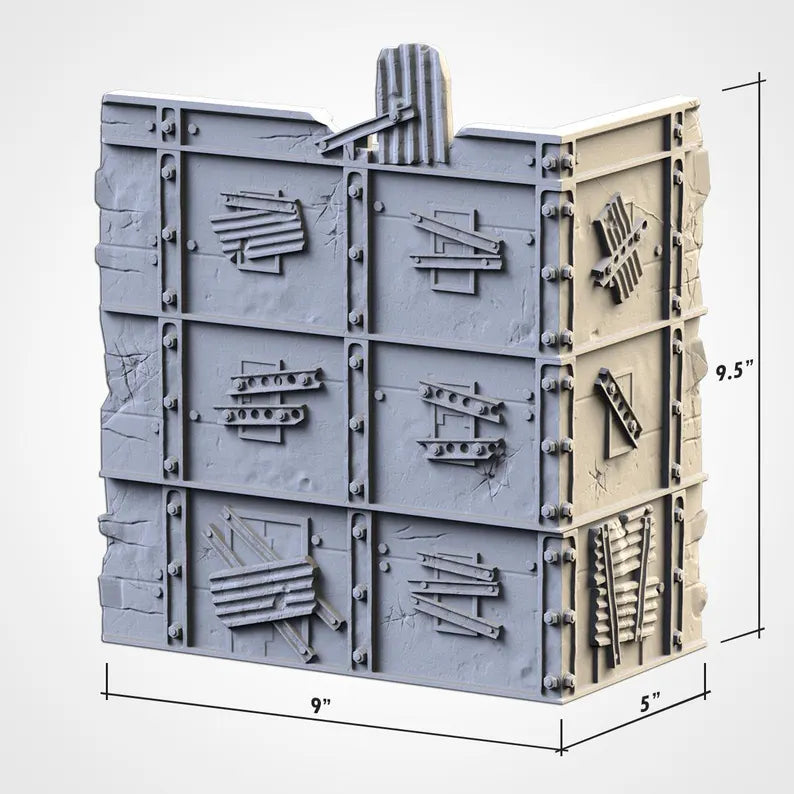 Post-Apocalyptic Ruins WTC Set - Official WTC Approved Terrain | For D&D Campaigns & Tabletop Games