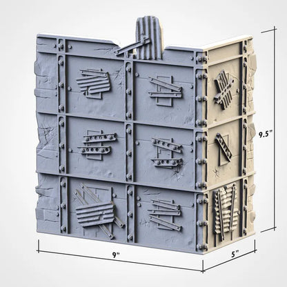 Post-Apocalyptic Ruins WTC Set - Official WTC Approved Terrain | For D&D Campaigns & Tabletop Games