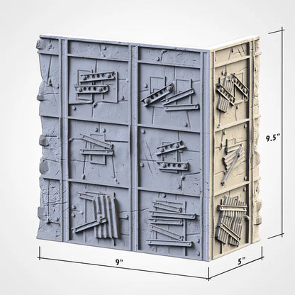Post-Apocalyptic Ruins WTC Set - Official WTC Approved Terrain | For D&D Campaigns & Tabletop Games