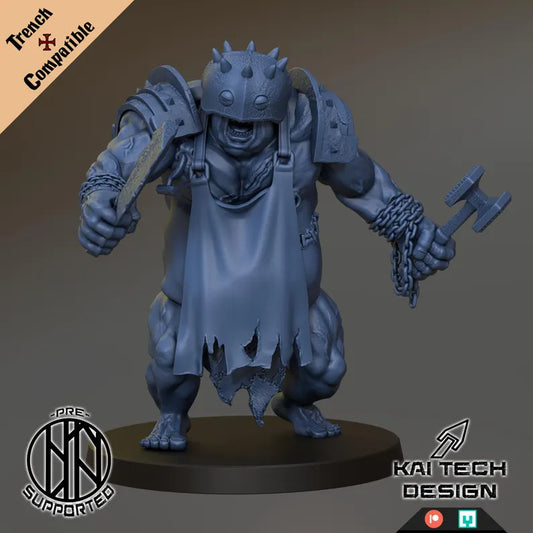 Heretic Sin Butcher - Trench Warband Miniatures | Compatible with Tabletop Wargames