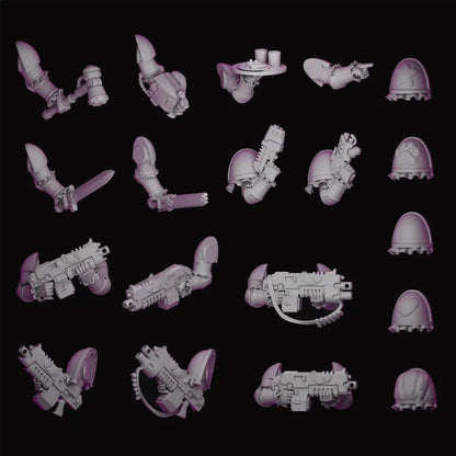 Warrior Maids Modular Kit - Maid Marines Miniatures | Compatible with Tabletop Wargames