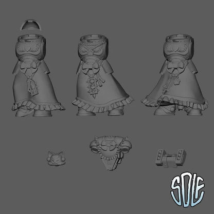 Heavy Assault Aggressors - Maid Marines Miniatures | Compatible with Tabletop Wargames