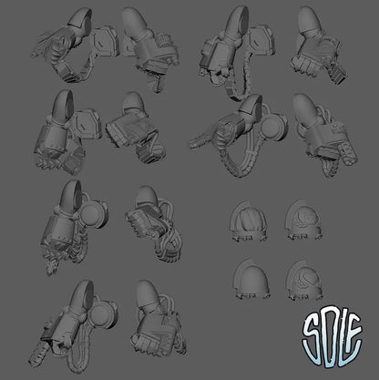 Heavy Assault Aggressors - Maid Marines Miniatures | Compatible with Tabletop Wargames