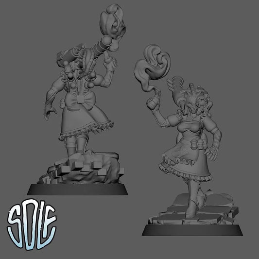 Culexus Maid Assassin Femme Fatale - Maid Marines Miniatures | Compatible with Tabletop Wargames