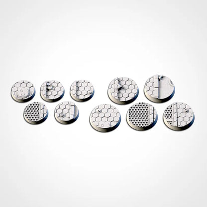City Sci-Fi Thematic Bases 10 Pack For Miniatures