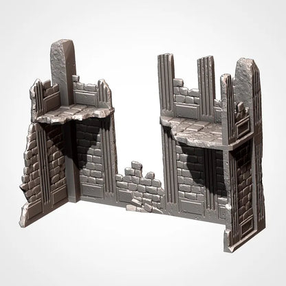 City Ruins – Complete Terrain Set for Skirmish Wargames | For D&D Campaigns & Tabletop Games