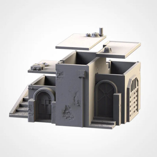 Desert Buildings Terrain Expansion Set | For D&D Campaigns & Tabletop Games