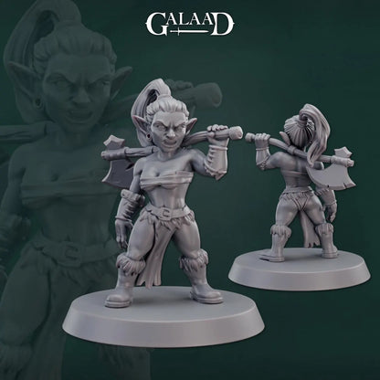 Goblins Bundle: 3D Resin Printed DnD (D&D) Pathfinder Miniatures