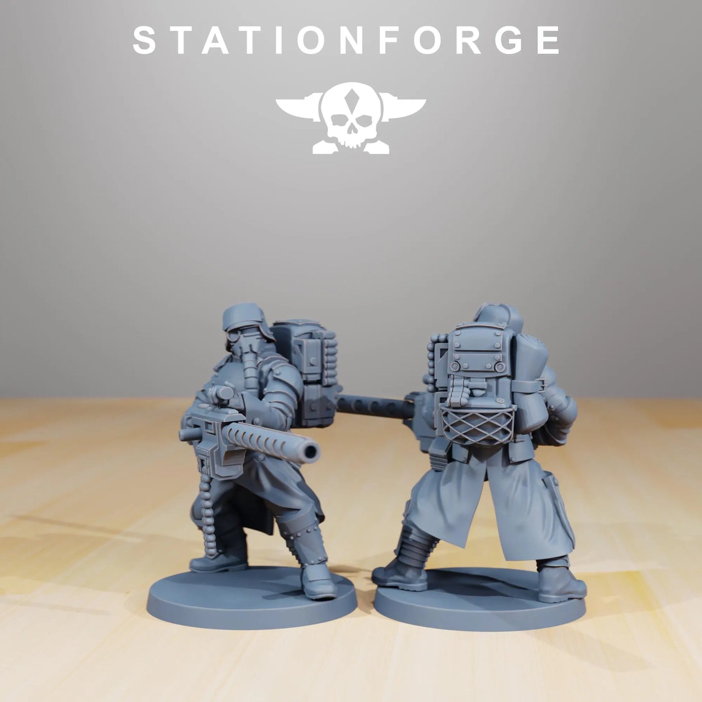 Grim Guard Armored Squad | Compatible with W40K/WG/SF