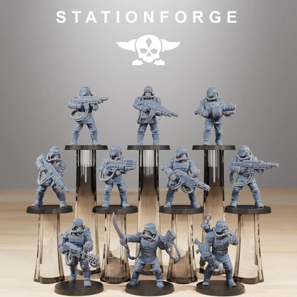 Grim Guard Commandos | Compatible with W40K/WG/SF