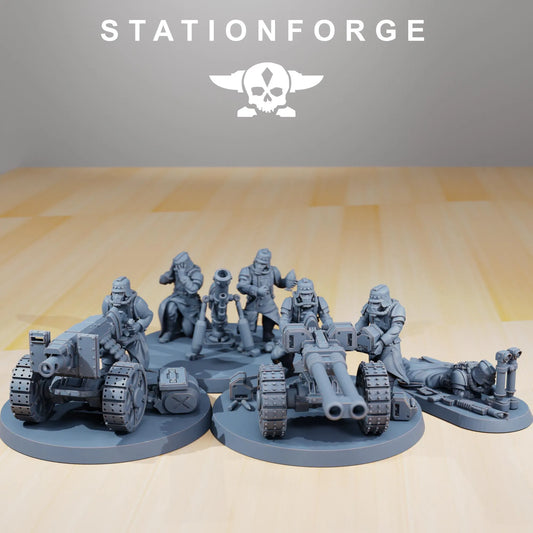 Grim Guard Decimators - Heavy Artillery Unit | Compatible with W40K/WG/SF