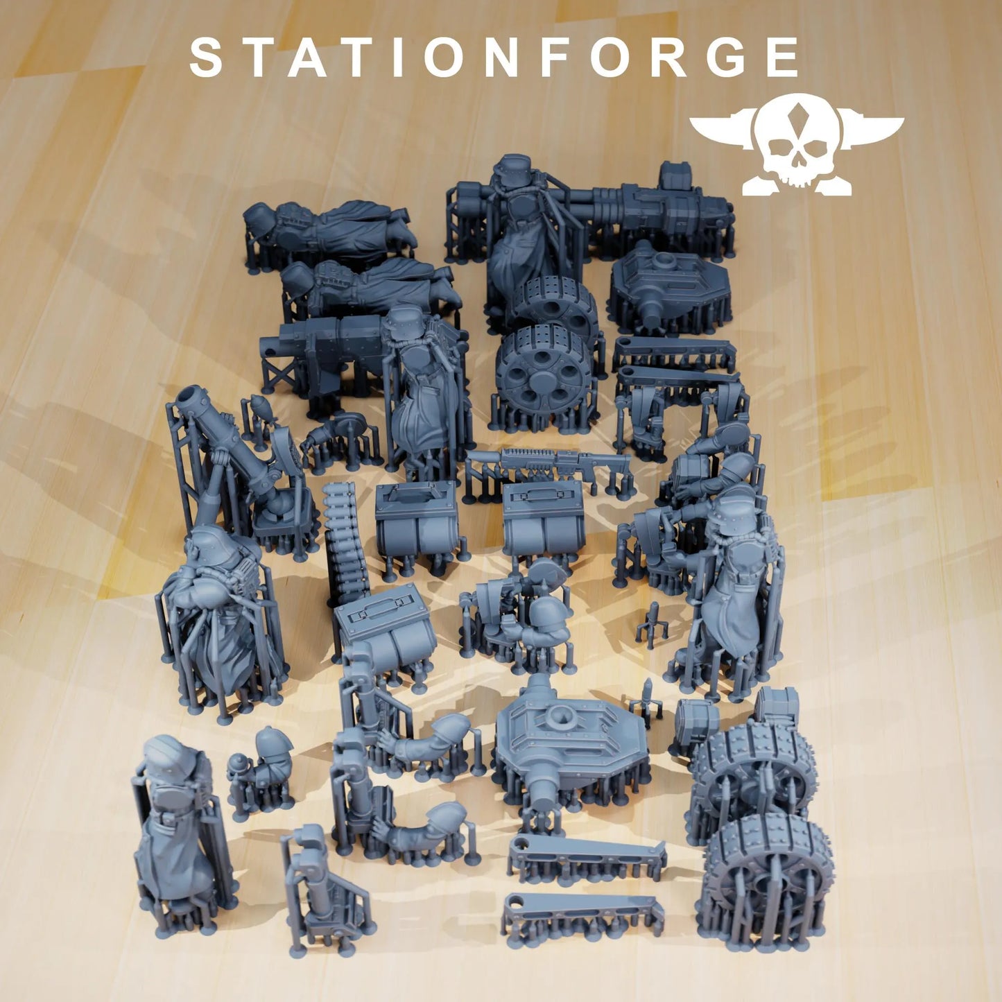 Grim Guard Decimators - Heavy Artillery Unit | Compatible with W40K/WG/SF