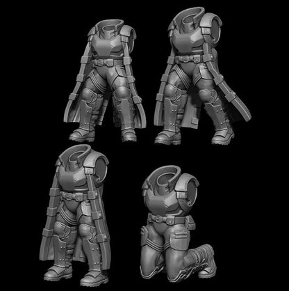 Grim Guard Delta Squad | Compatible with W40K/WG/SF