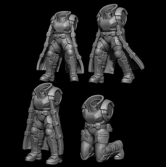 Grim Guard Delta Squad | Compatible with W40K/WG/SF