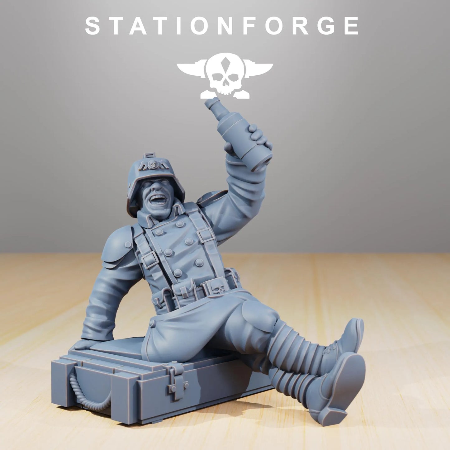 Grim Guard Comrades – Tactical Infantry | Compatible with W40K/WG/SF