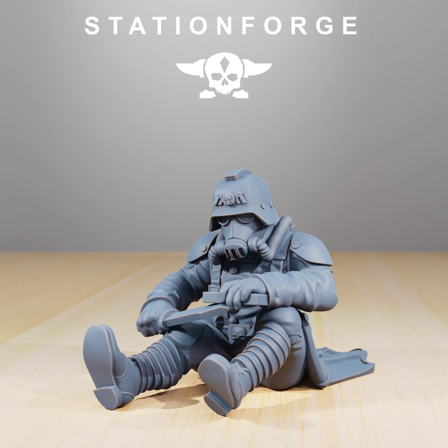 Grim Guard Comrades – Tactical Infantry | Compatible with W40K/WG/SF