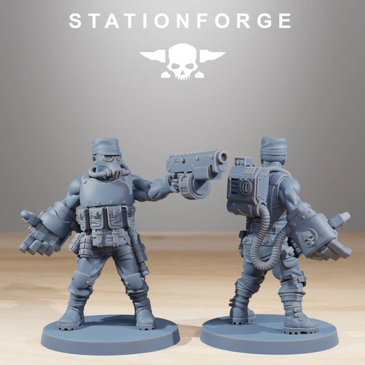 Grim Guard Hunters – Elite Recon Force | Compatible with W40K/WG/SF