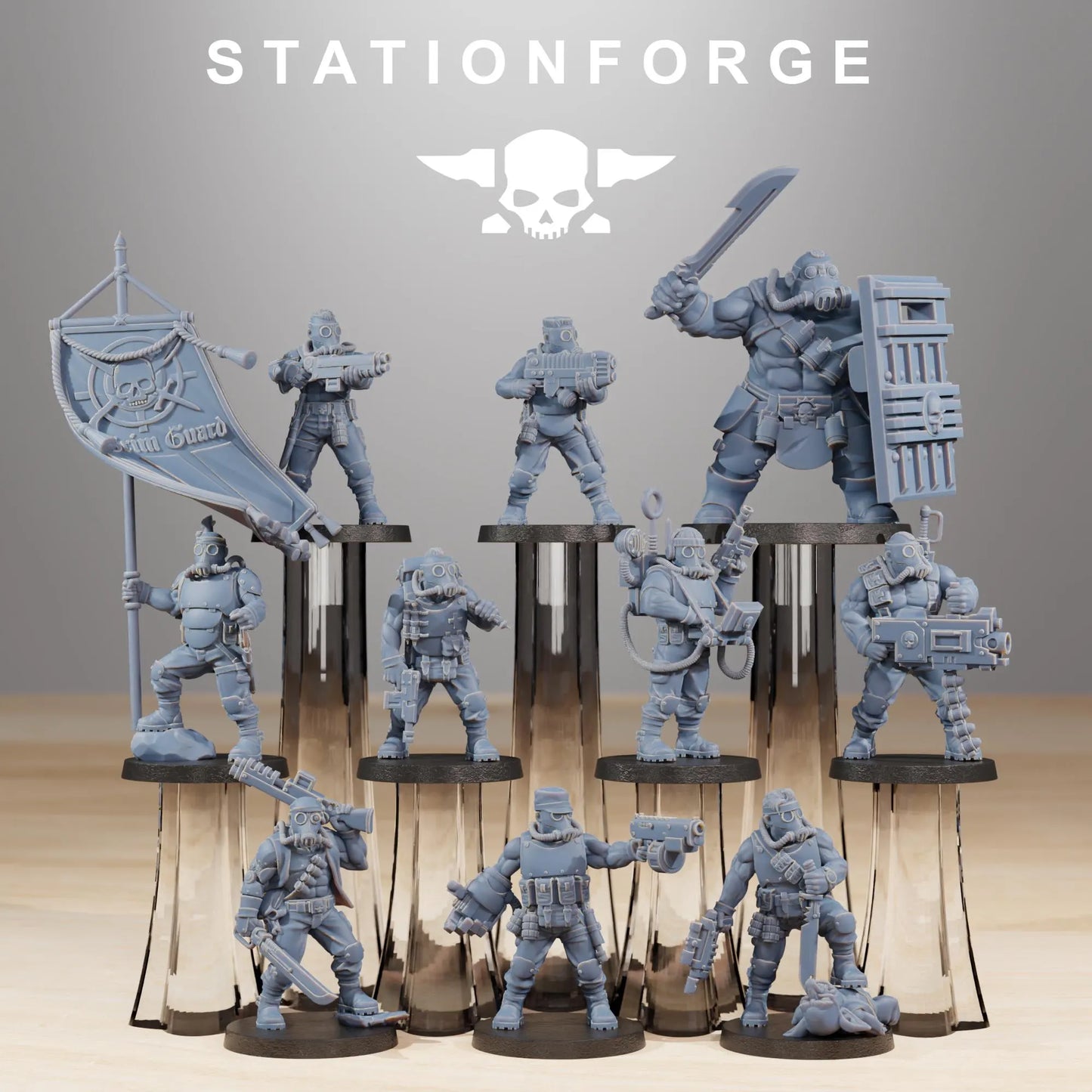 Grim Guard Hunters – Elite Recon Force | Compatible with W40K/WG/SF