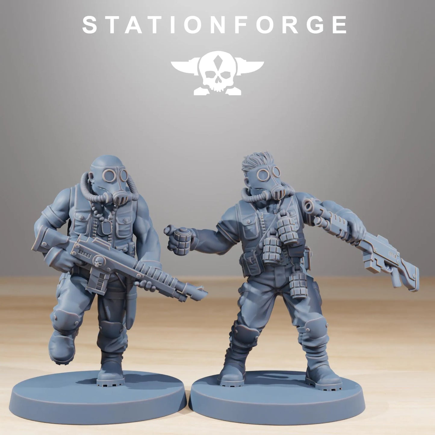 Grim Guard Jungle Fighters – Elite Tactical Infantry | Compatible with W40K/WG/SF