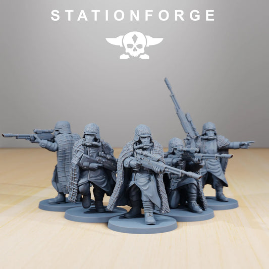 Grim Guard Snipers – Silent and Lethal! | Compatible with W40K/WG/SF