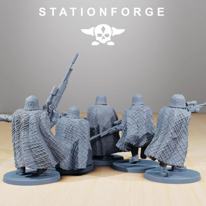 Grim Guard Snipers – Silent and Lethal! | Compatible with W40K/WG/SF