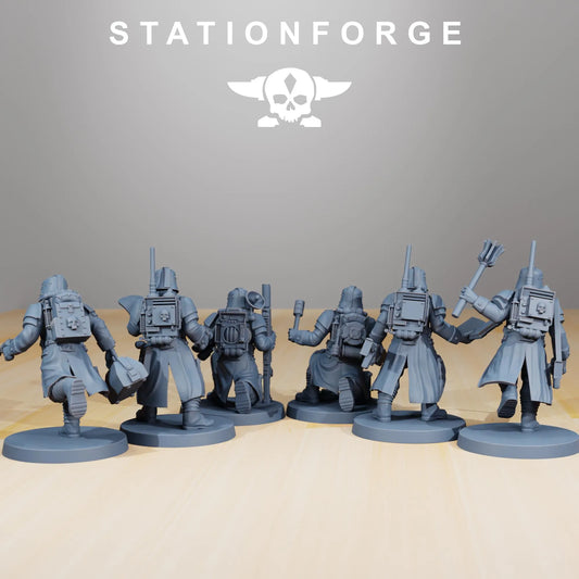 Grim Guard Supporters – The Backbone of the Battlefield | Compatible with W40K/WG/SF