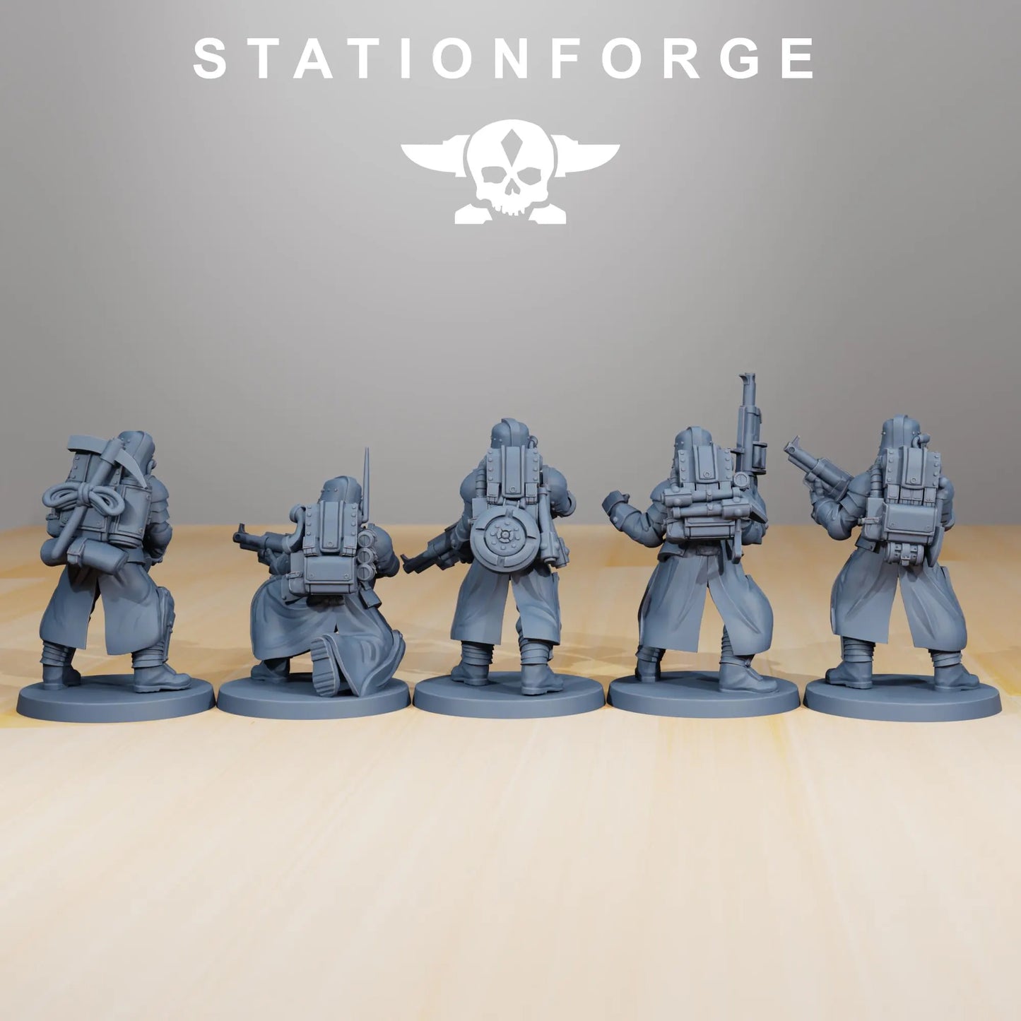 Grim Guard Tinkers – Engineering the Future of Warfare! | Compatible with W40K/WG/SF