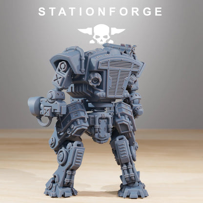Grim Guard Warmech – Unstoppable Heavy Firepower | Compatible with W40K/WG/SF