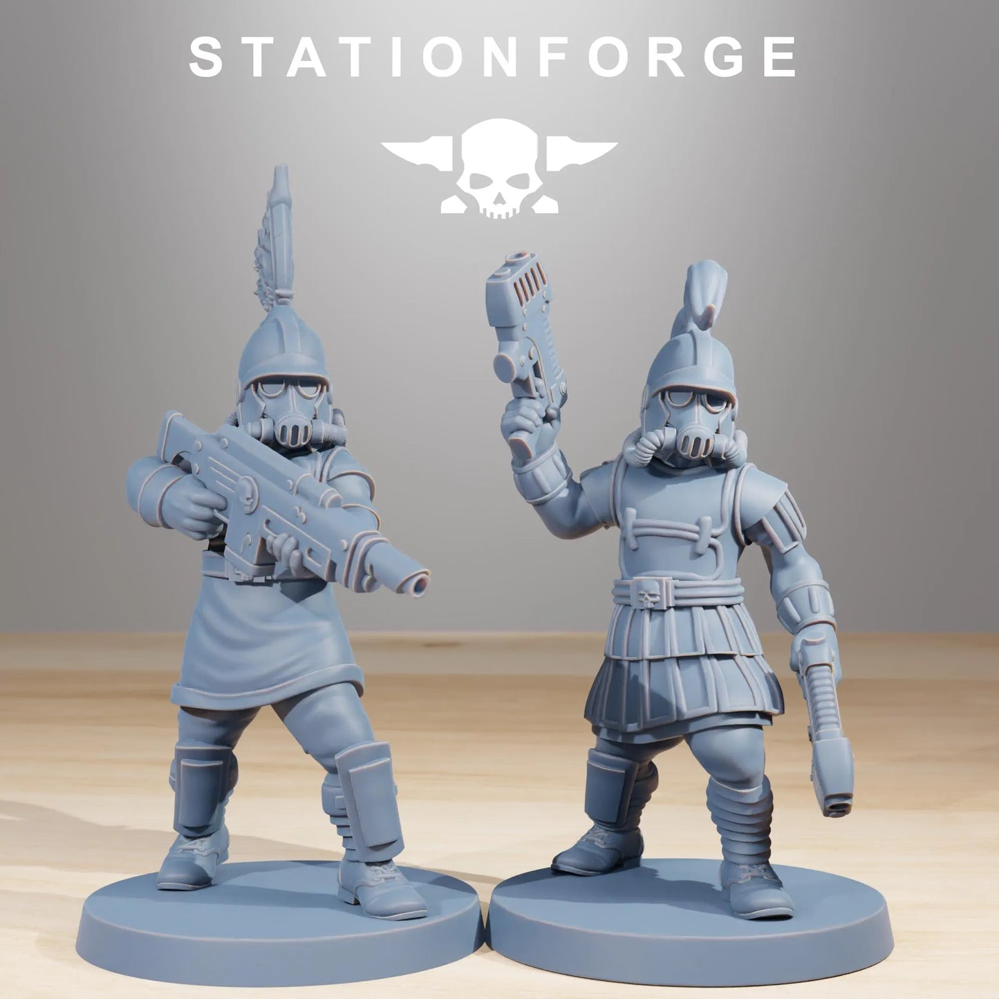 Grim Guard Aquilastra – Noble Warriors of the Imperium | Compatible with W40K/WG/SF