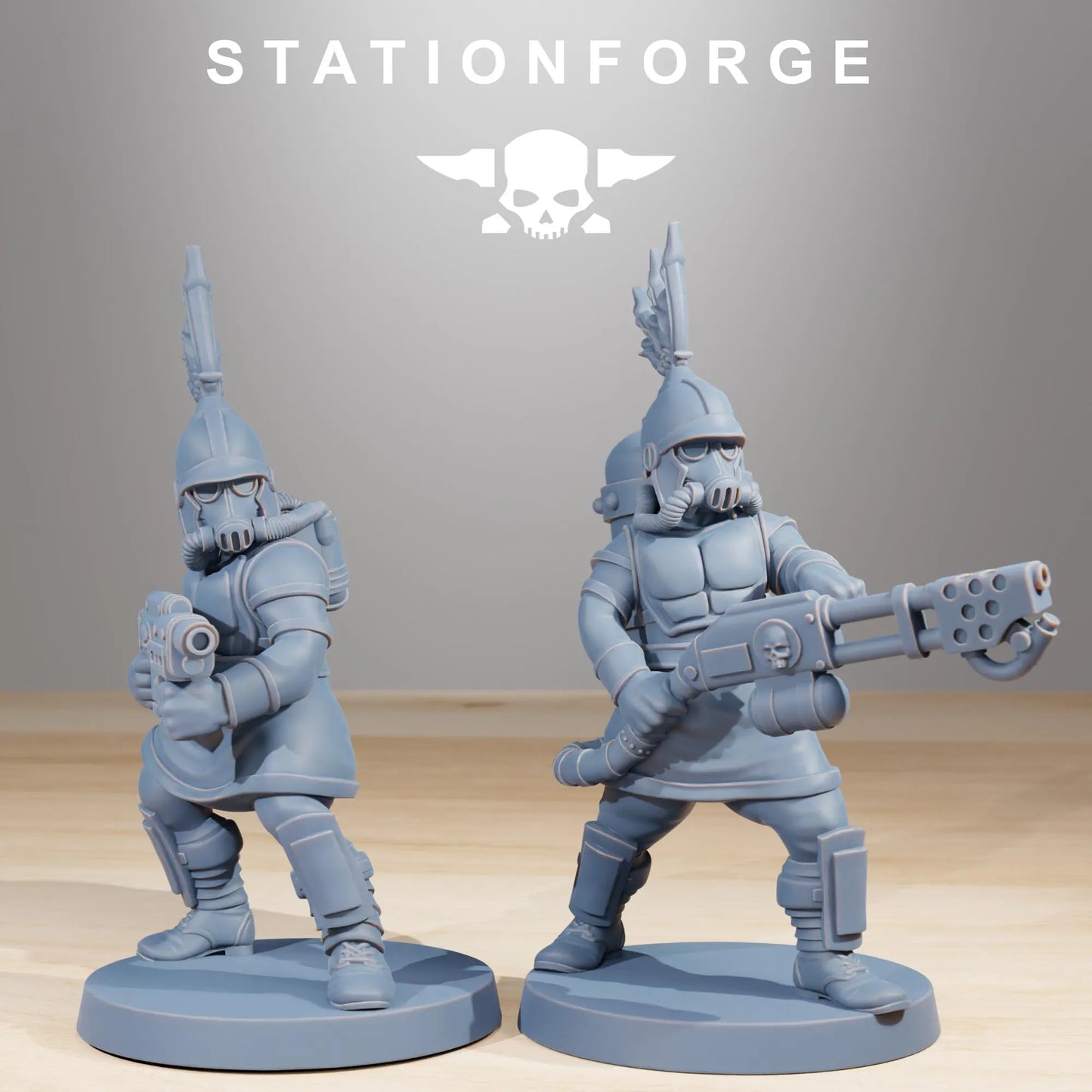 Grim Guard Aquilastra – Noble Warriors of the Imperium | Compatible with W40K/WG/SF