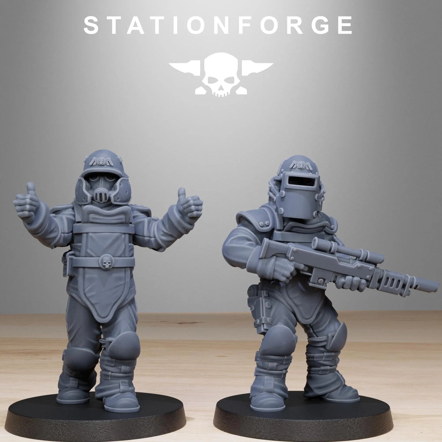 Grim Guard Bomb Squad – Masters of Demolition & Warfare | Compatible with W40K/WG/SF