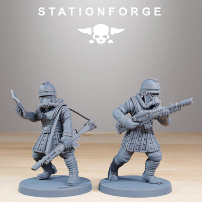 Grim Guard Vexillatio – The Iron Phalanx | Compatible with W40K/WG/SF