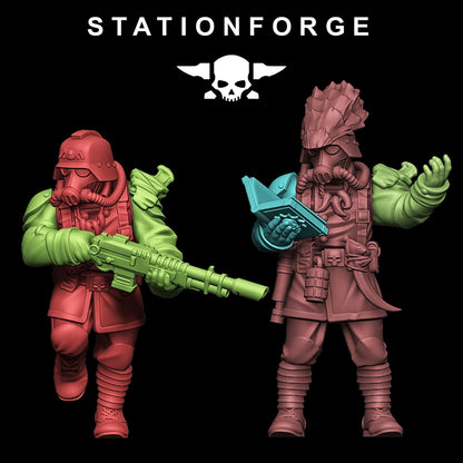 Grim Guard Xenarid Hunters – Elite Alien Slayers | Compatible with W40K/WG/SF