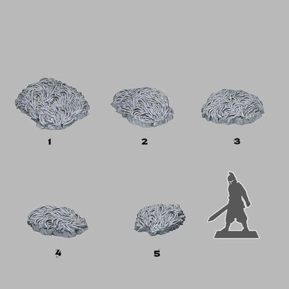 Grass from Valley – Natural Terrain Scatter | 3D Resin Printed DnD (D&D) Pathfinder Miniatures