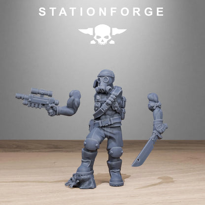 Grim Guard Jungle Fighters 2 | Compatible with W40K/WG/SF