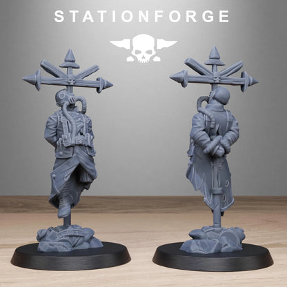 Grim Guard Objective Markers | Compatible with W40K/WG/SF
