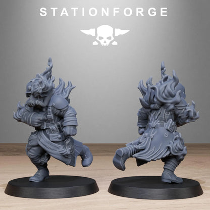 Grim Guard Objective Markers | Compatible with W40K/WG/SF