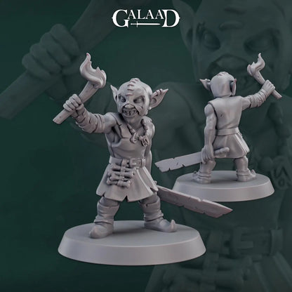 Goblins Bundle: 3D Resin Printed DnD (D&D) Pathfinder Miniatures