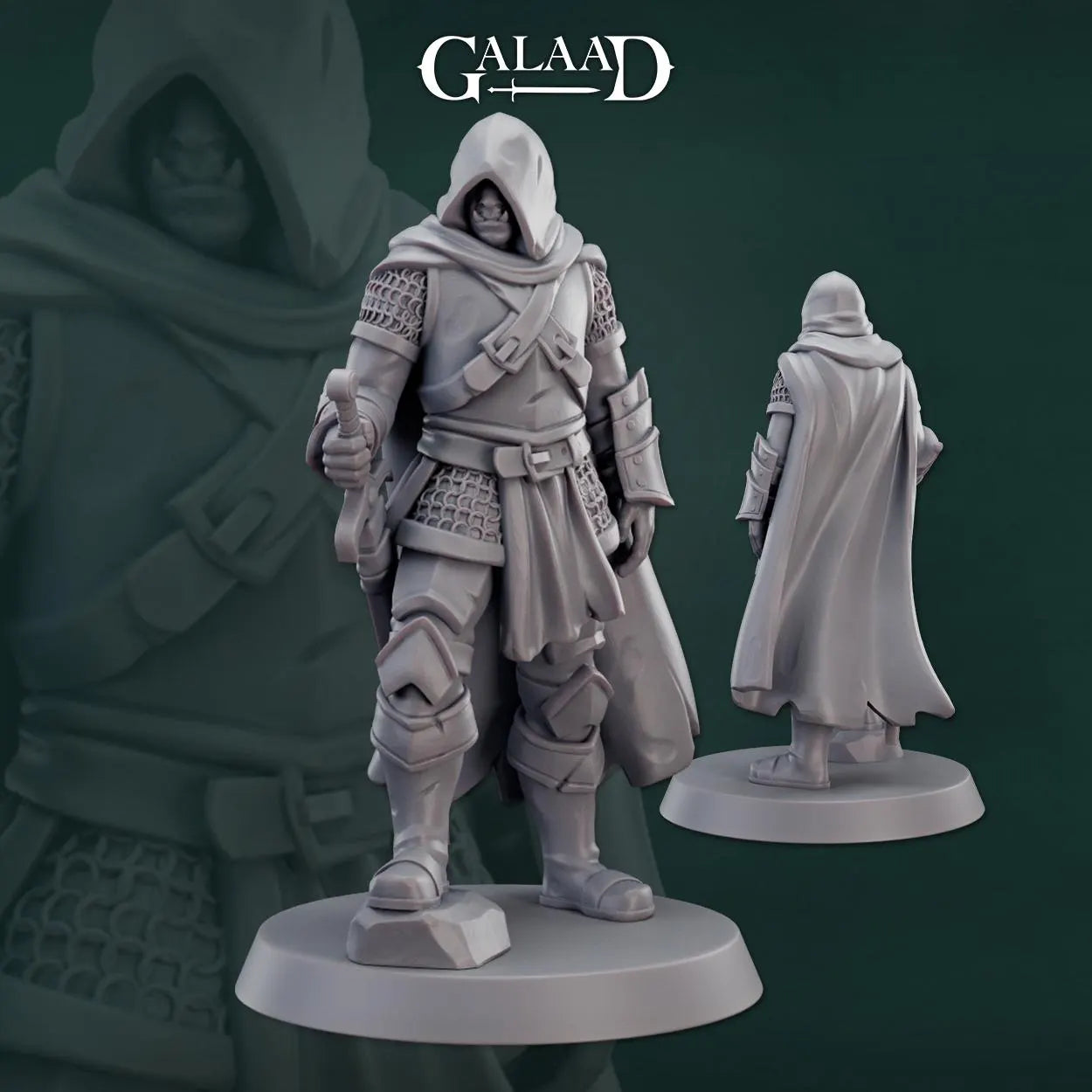 Rangers Bundle: 3D Resin Printed DnD (D&D) Pathfinder Miniatures