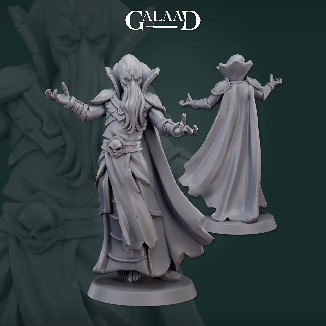 Cursed Cultists Bundle: 3D Resin Printed DnD (D&D) Pathfinder Miniatures